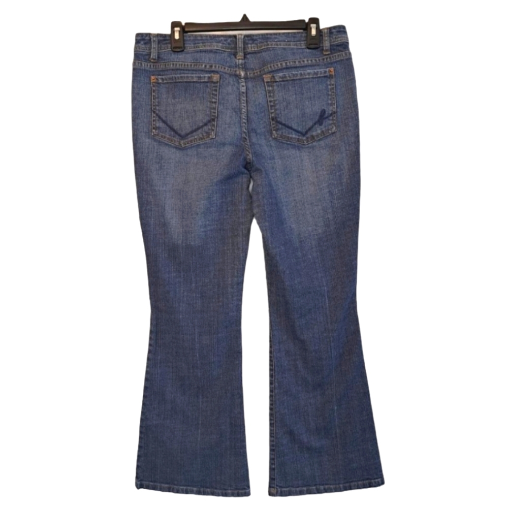Bisou Bisou Flared Jeans Size 14 - Picture 2 of 7